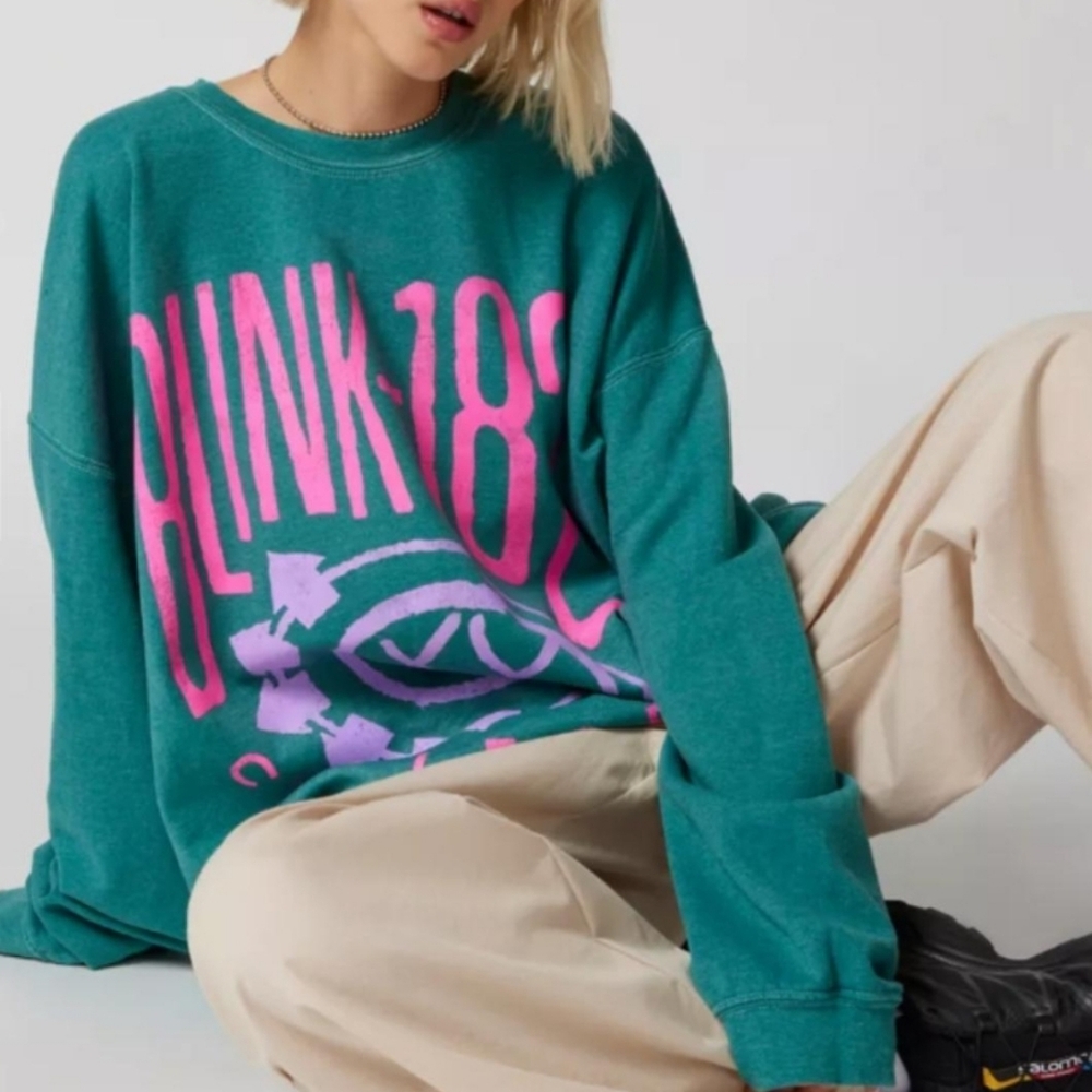 Urban Outfitters Blink 182 Punk Rock Sweatshirt NWT L/XL